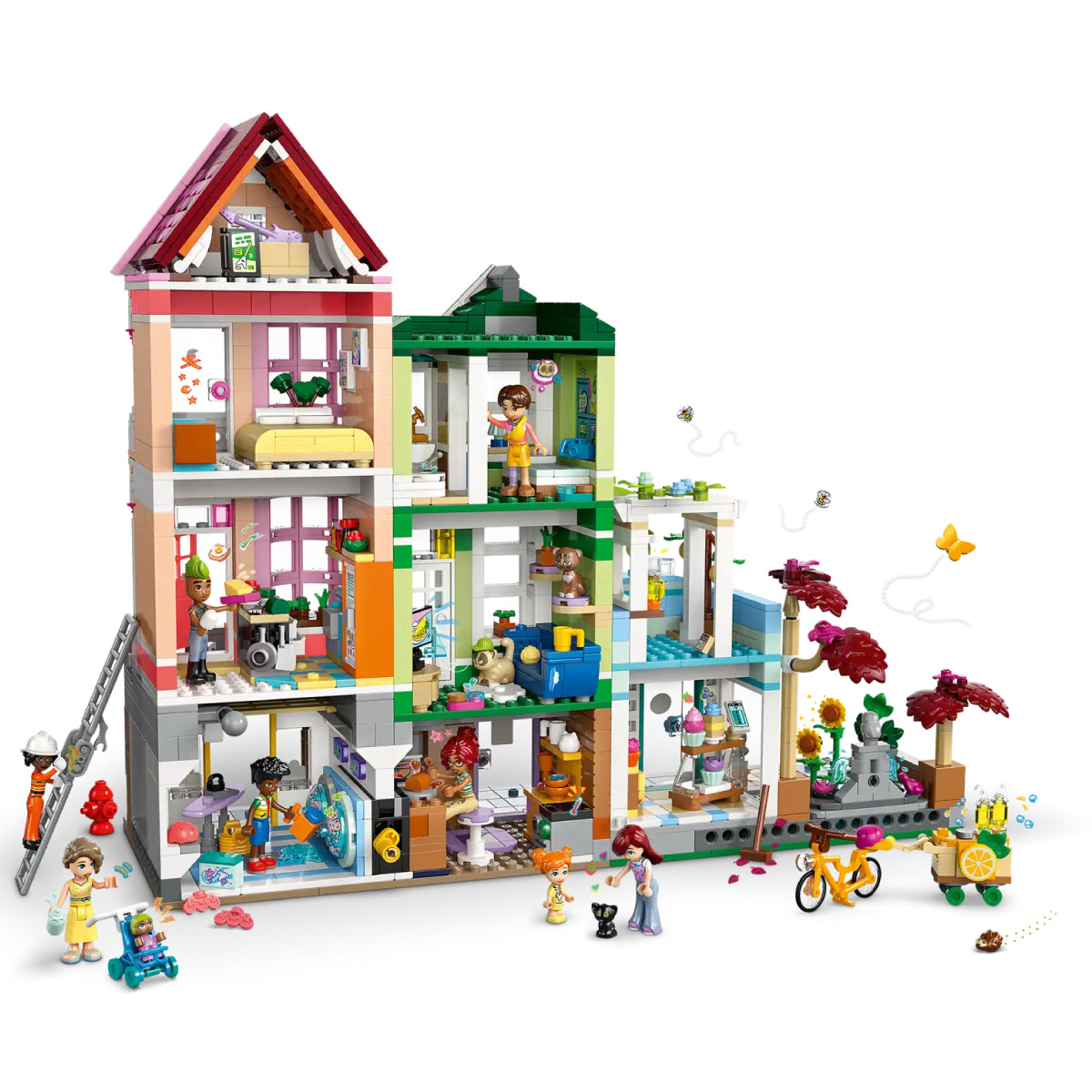 LEGO Friends 42670 appartamenti e negozi di heartlake city