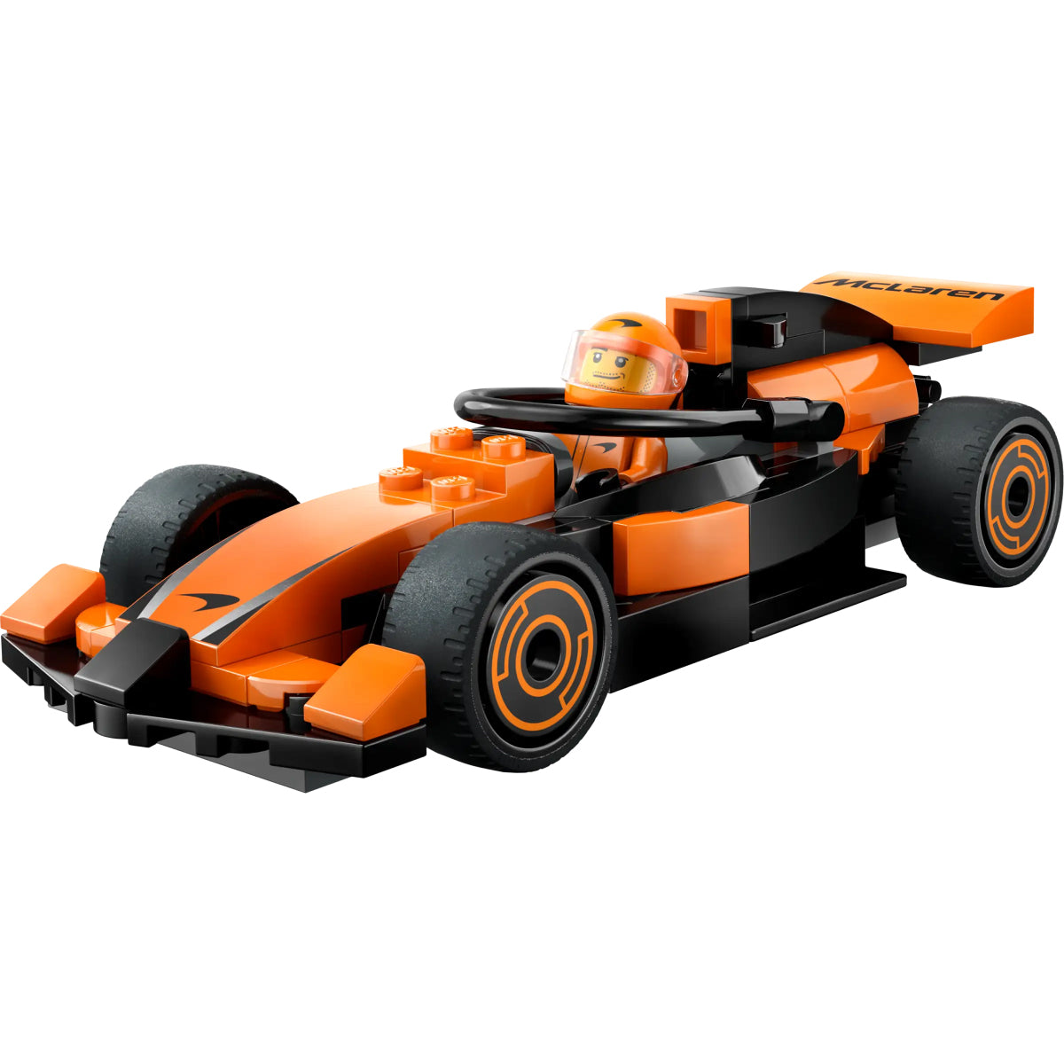 LEGO City 60442 pilota e monoposto mclaren f1