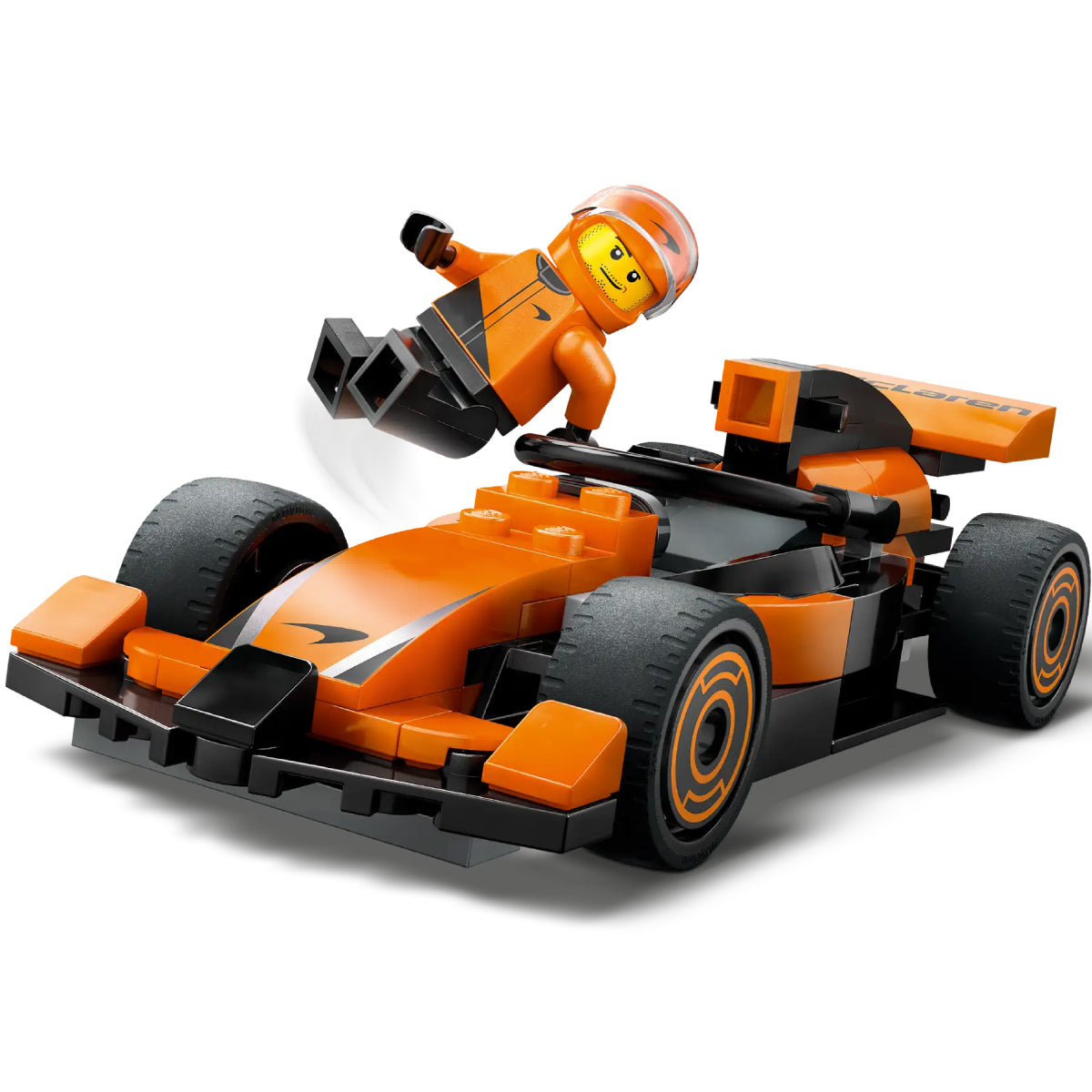 LEGO City 60442 pilota e monoposto mclaren f1