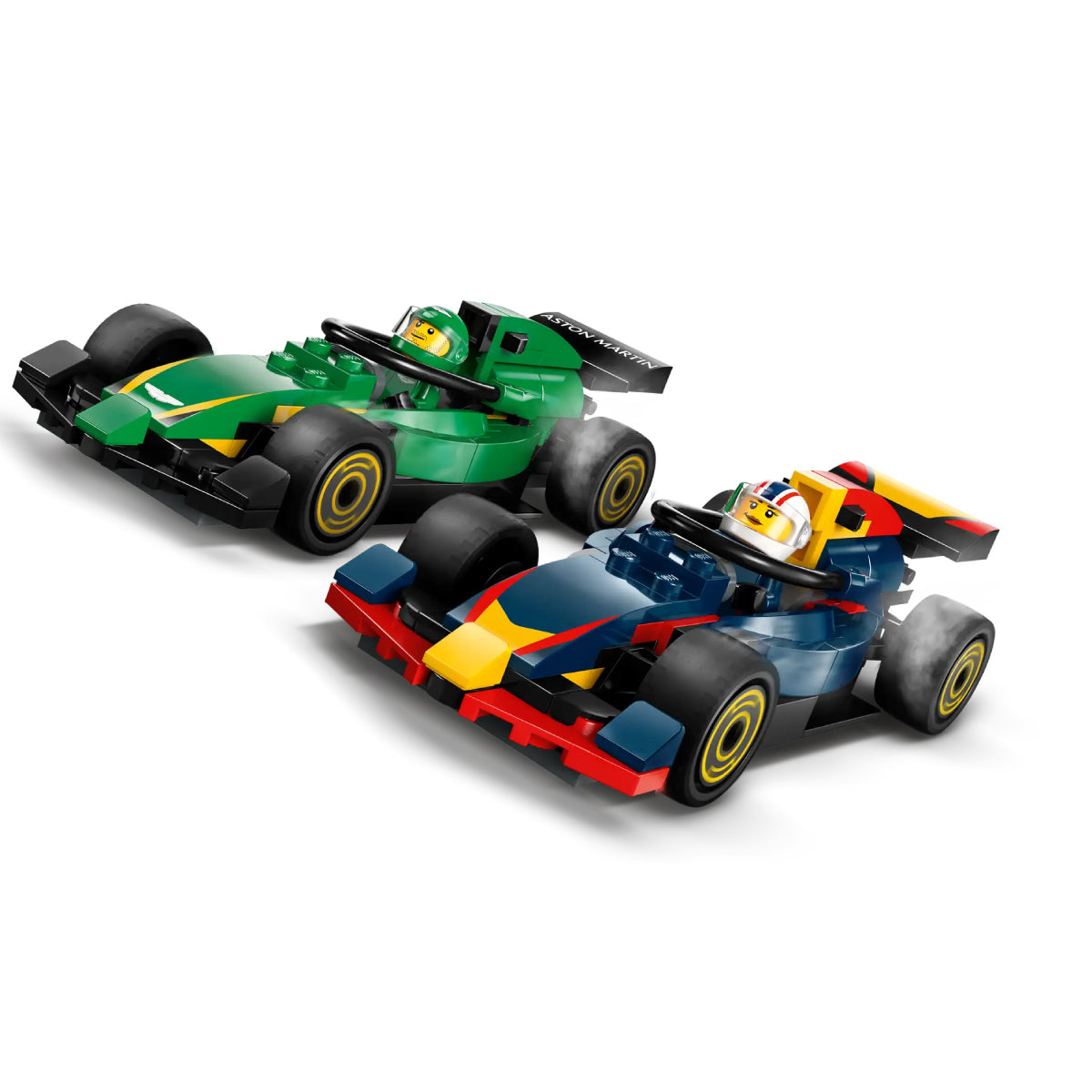 LEGO City 60445 autotrasportatore f1 con monoposto rb20 e amr24 f1