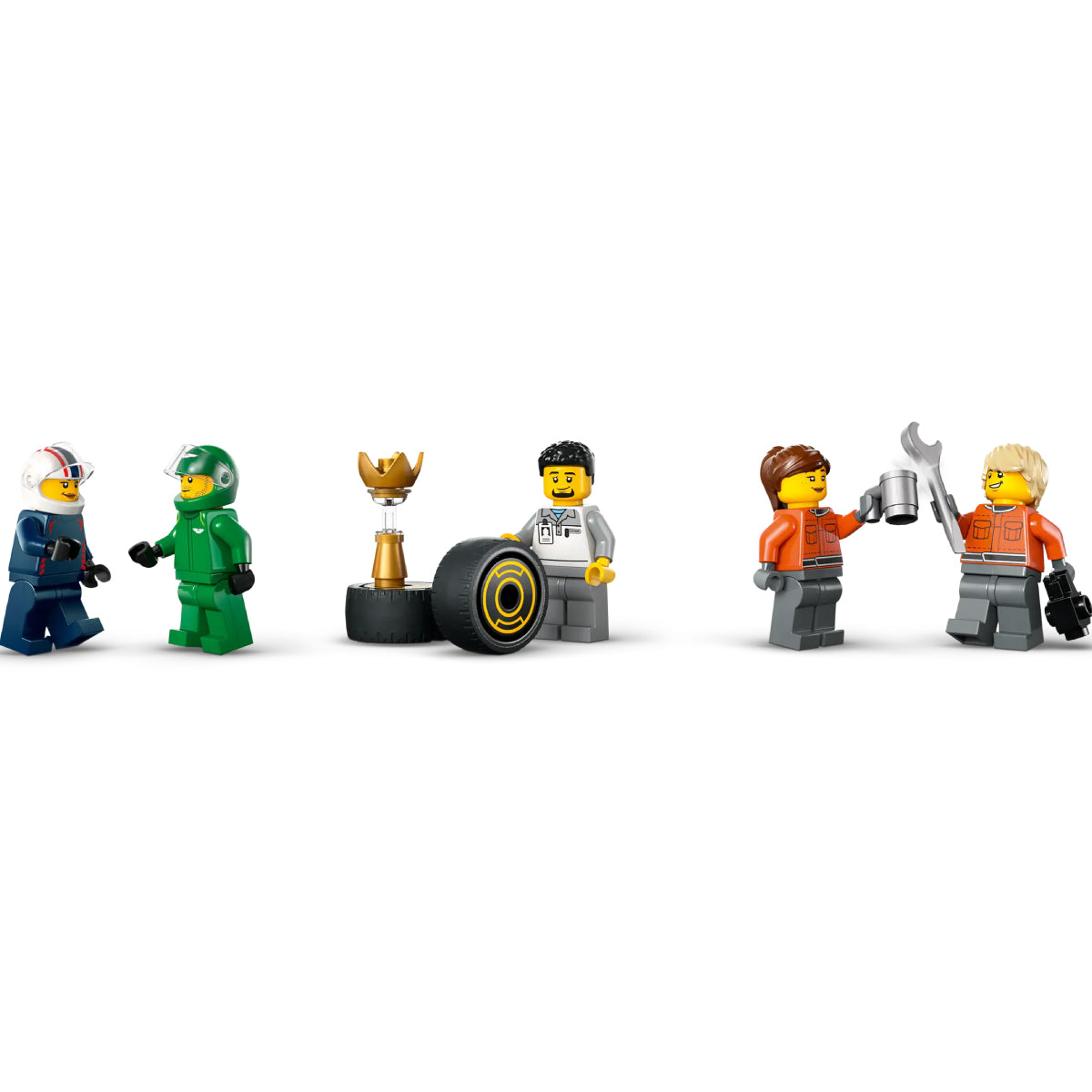 LEGO City 60445 autotrasportatore f1 con monoposto rb20 e amr24 f1