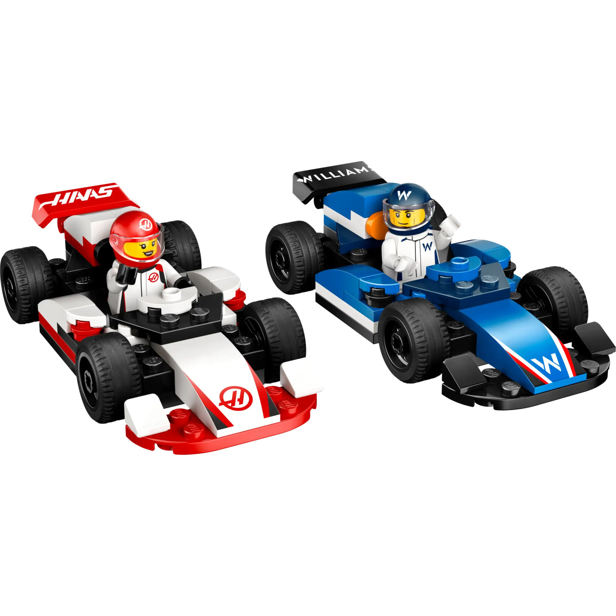 LEGO City 60464 monoposto williams racing e haas f1