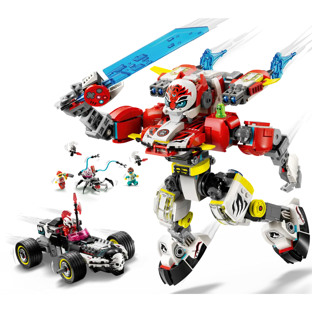 LEGO Dreamzzz 71497 mech tigre di cooper e bolide di zero