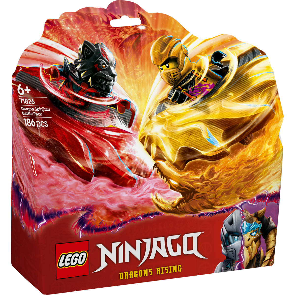 LEGO Ninjago 71826 battle pack draghi dello spinjitzu