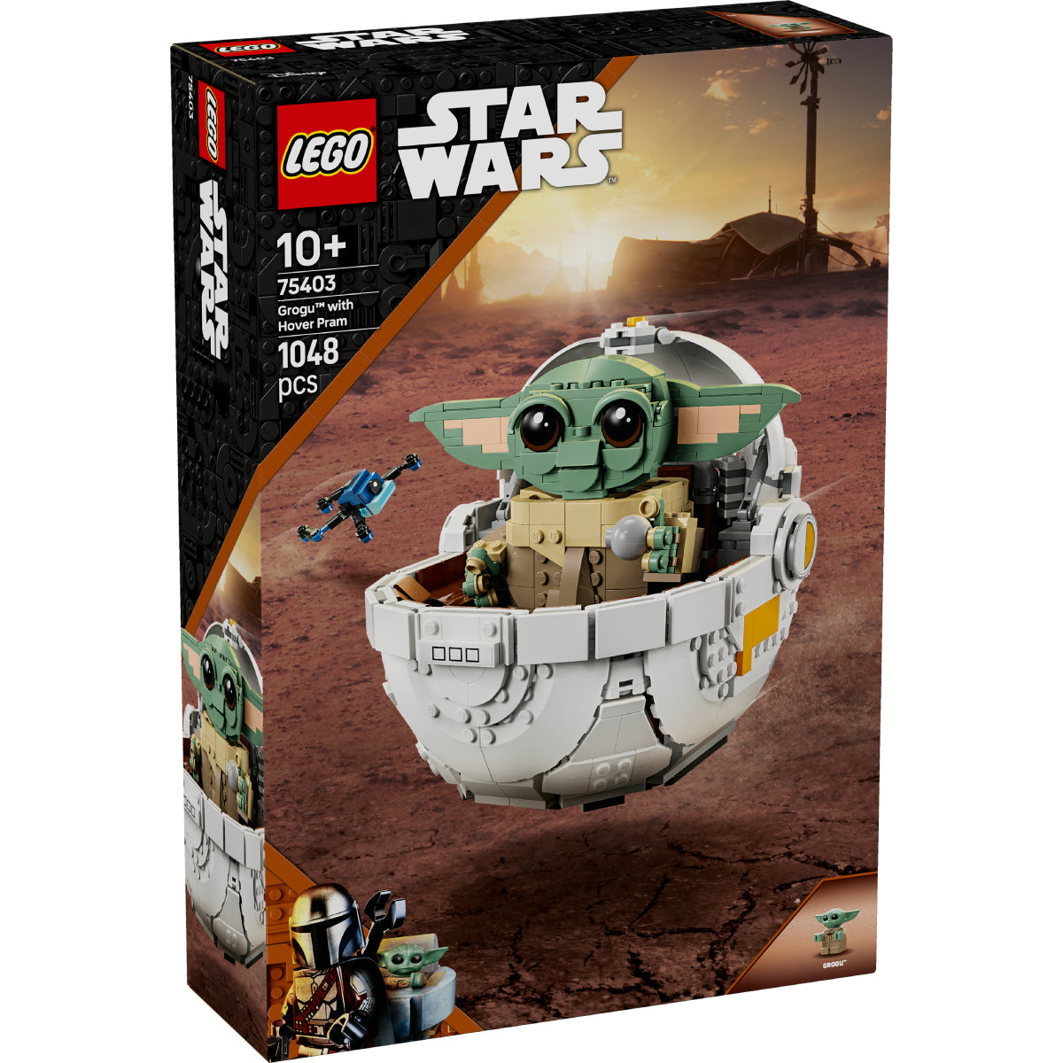 LEGO Star Wars 75403 grogu e carrozzina
