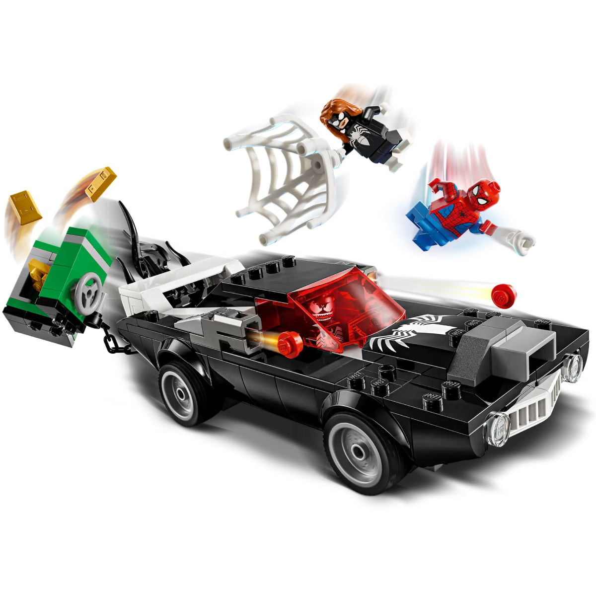 LEGO Super Heroes 76309 spider-man contro muscle car di venom