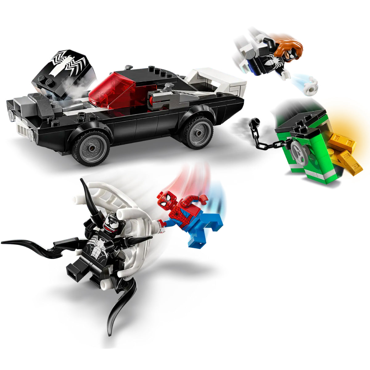 76309 - spider-man contro muscle car di venom