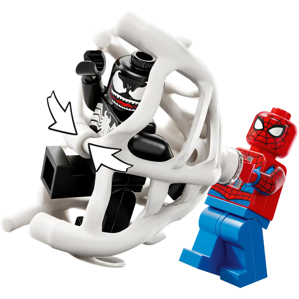 LEGO Super Heroes 76309 spider-man contro muscle car di venom