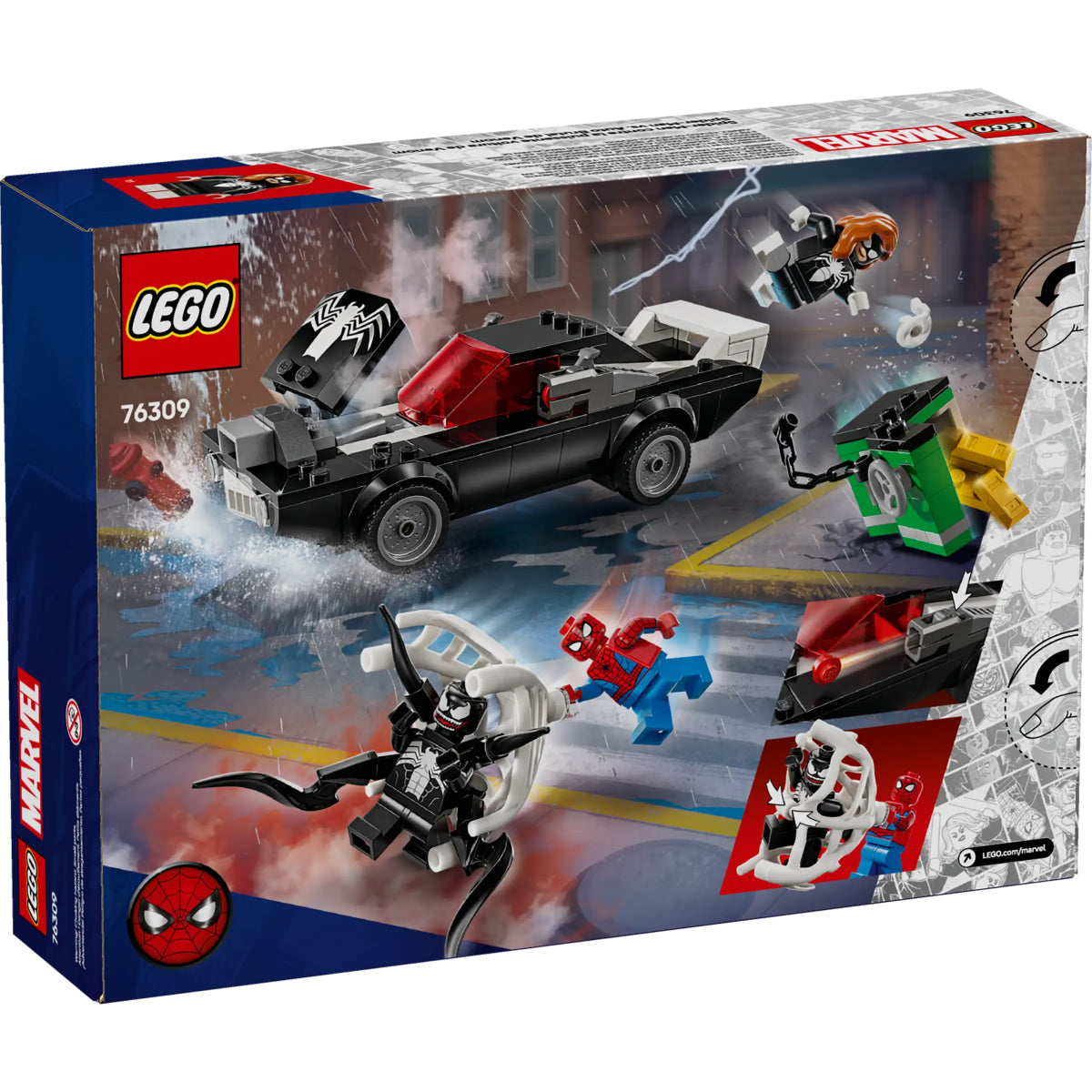 76309 - spider-man contro muscle car di venom
