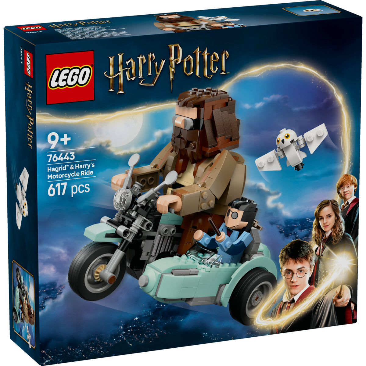 LEGO Harry Potter 76443 giro sul sidecar di hagrid e harry