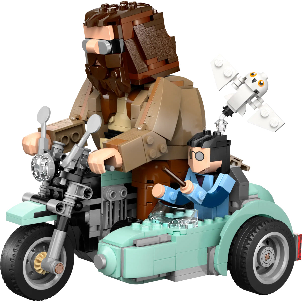 LEGO Harry Potter 76443 giro sul sidecar di hagrid e harry