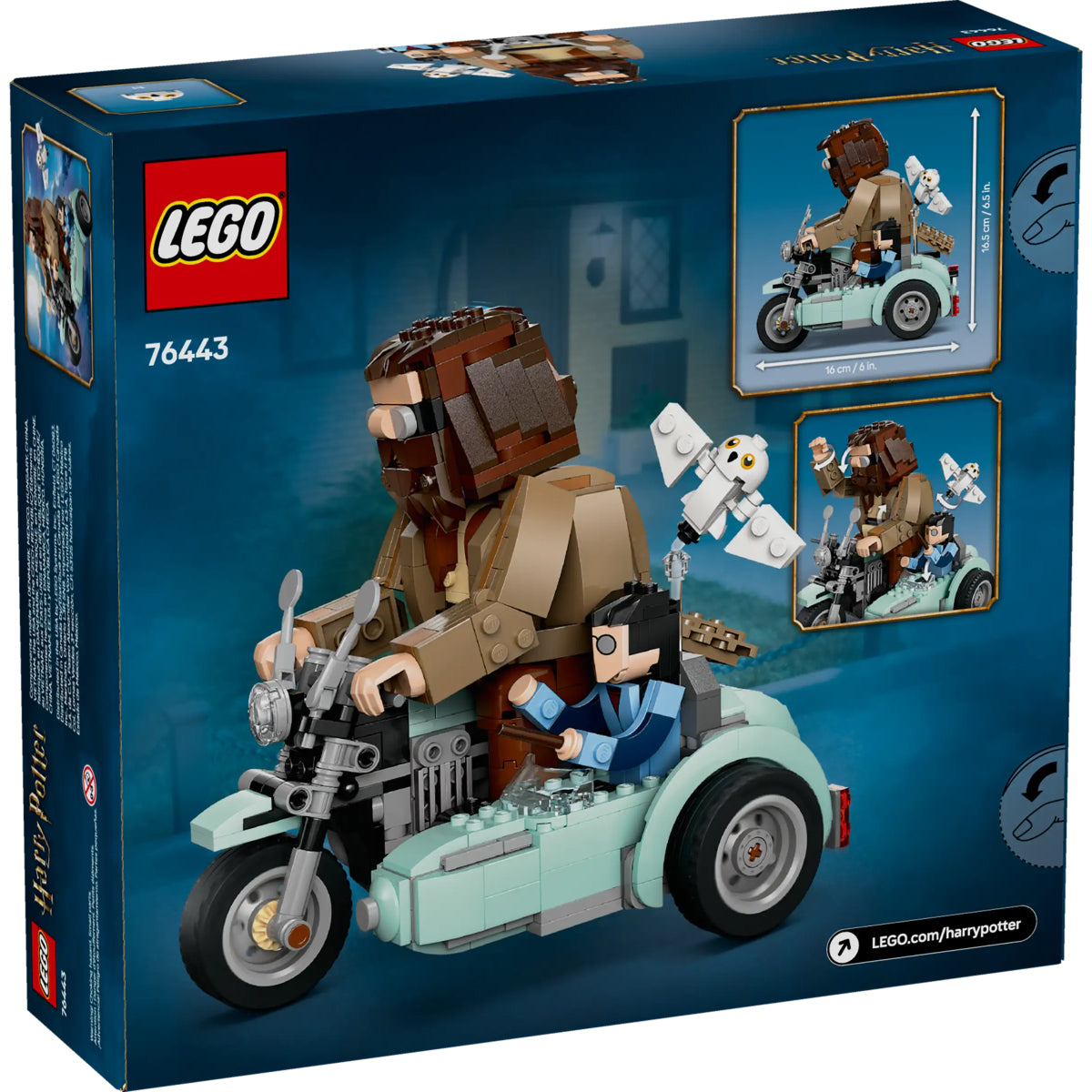 LEGO Harry Potter 76443 giro sul sidecar di hagrid e harry