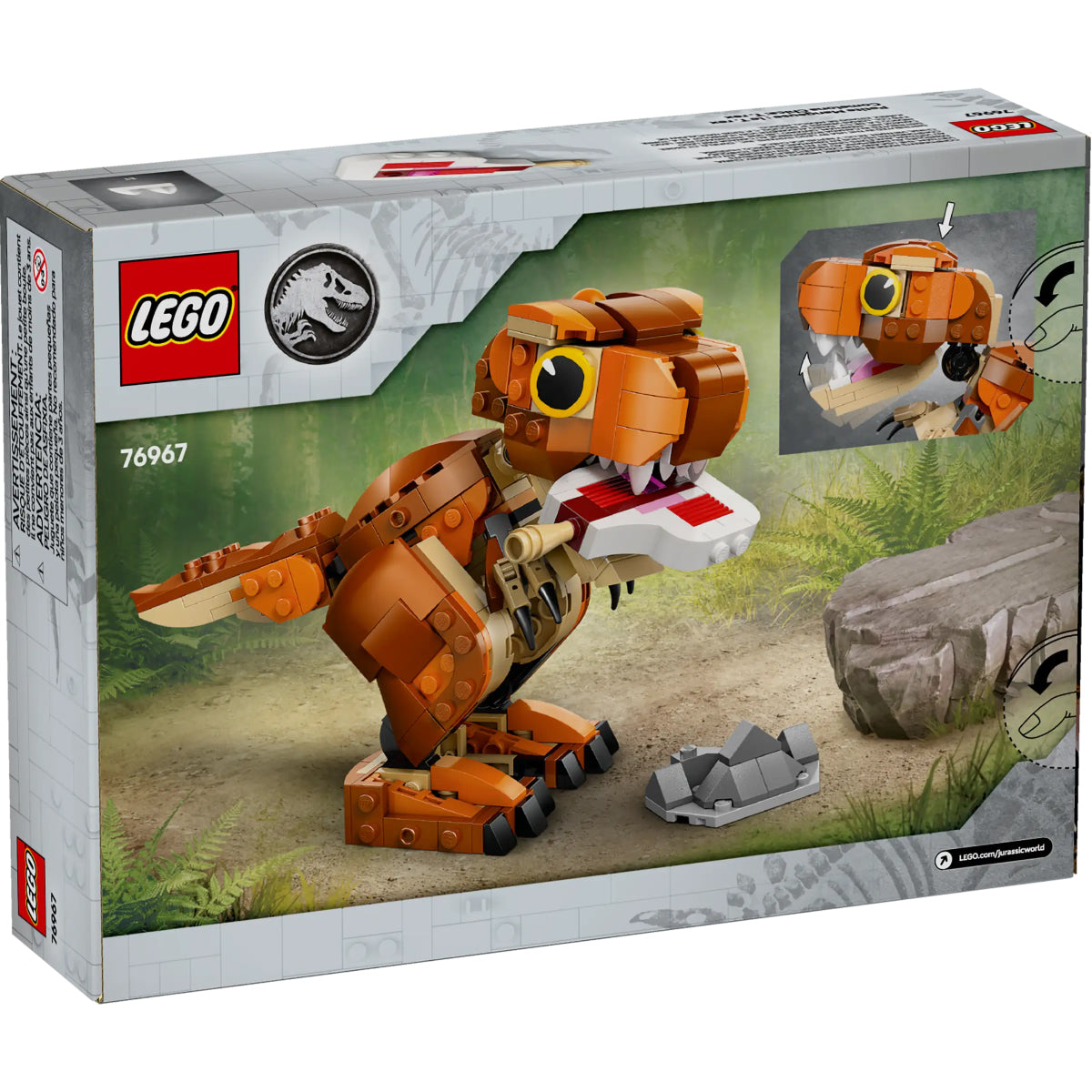 LEGO Jurassic World 76967 little eatie: t. rex