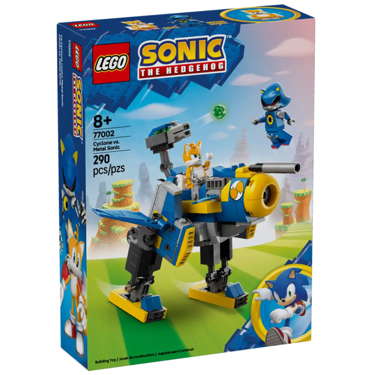 LEGO Sonic 77002 cyclone vs. metal sonic