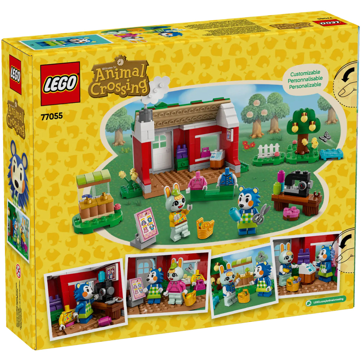 LEGO Animal Crossing 77055 la sartoria delle sorelle ago e filo