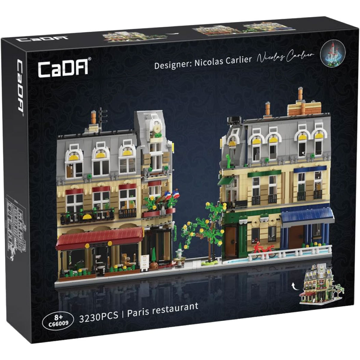 cada - paris restaurant - 3230 pz.