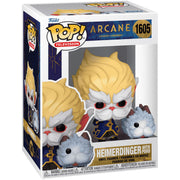 arcane: league of legens - heimerdinger with poro 9cm - funko pop! 1605