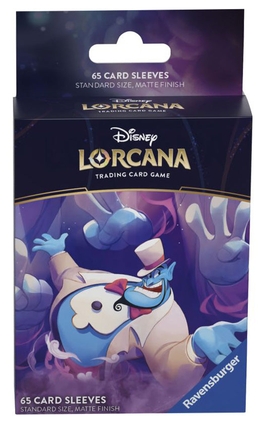lorcana - azurite sea - genio - 65 bustine protettive