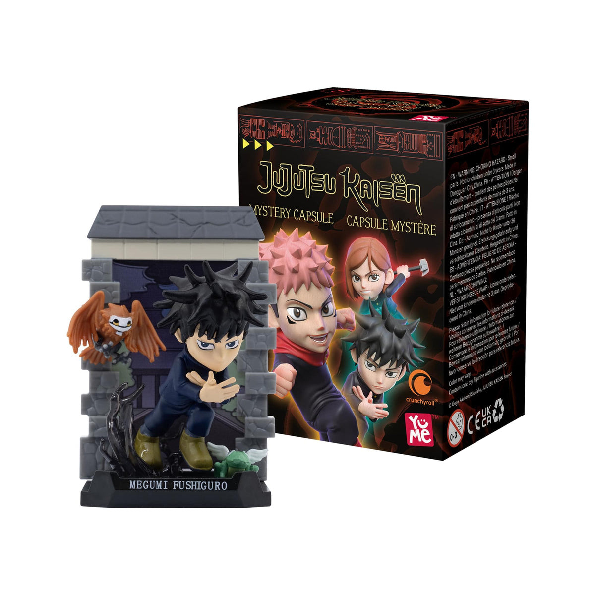 jujutsu kaisen - mystery capsule - 1 personaggio assortito