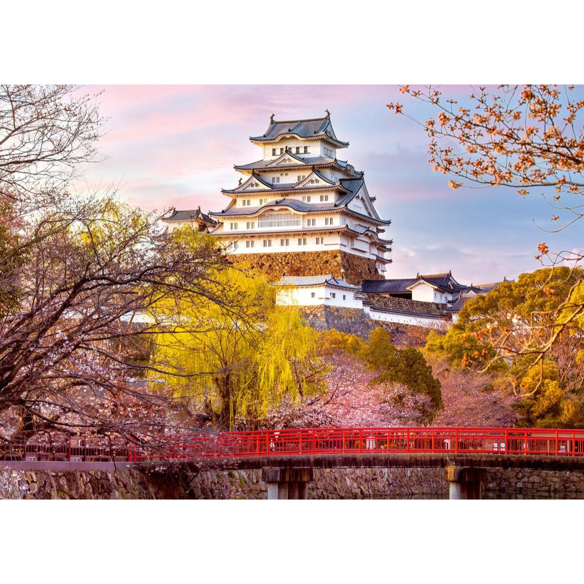 himeji castle, japan - puzzle 1000 pezzi