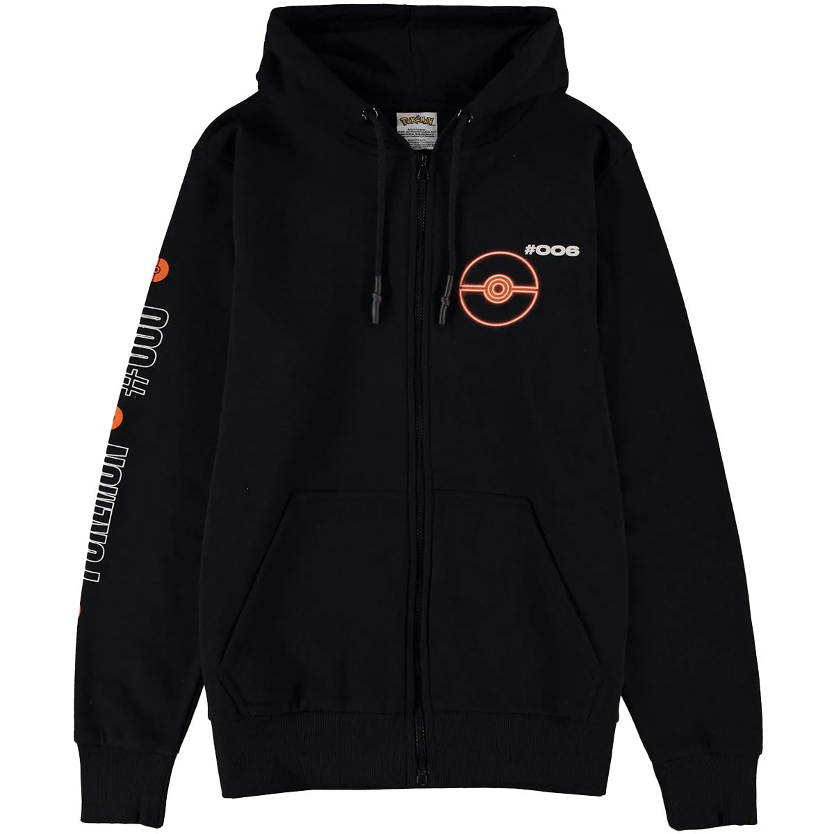 pokémon - charizard men's zipper hoodie - xl