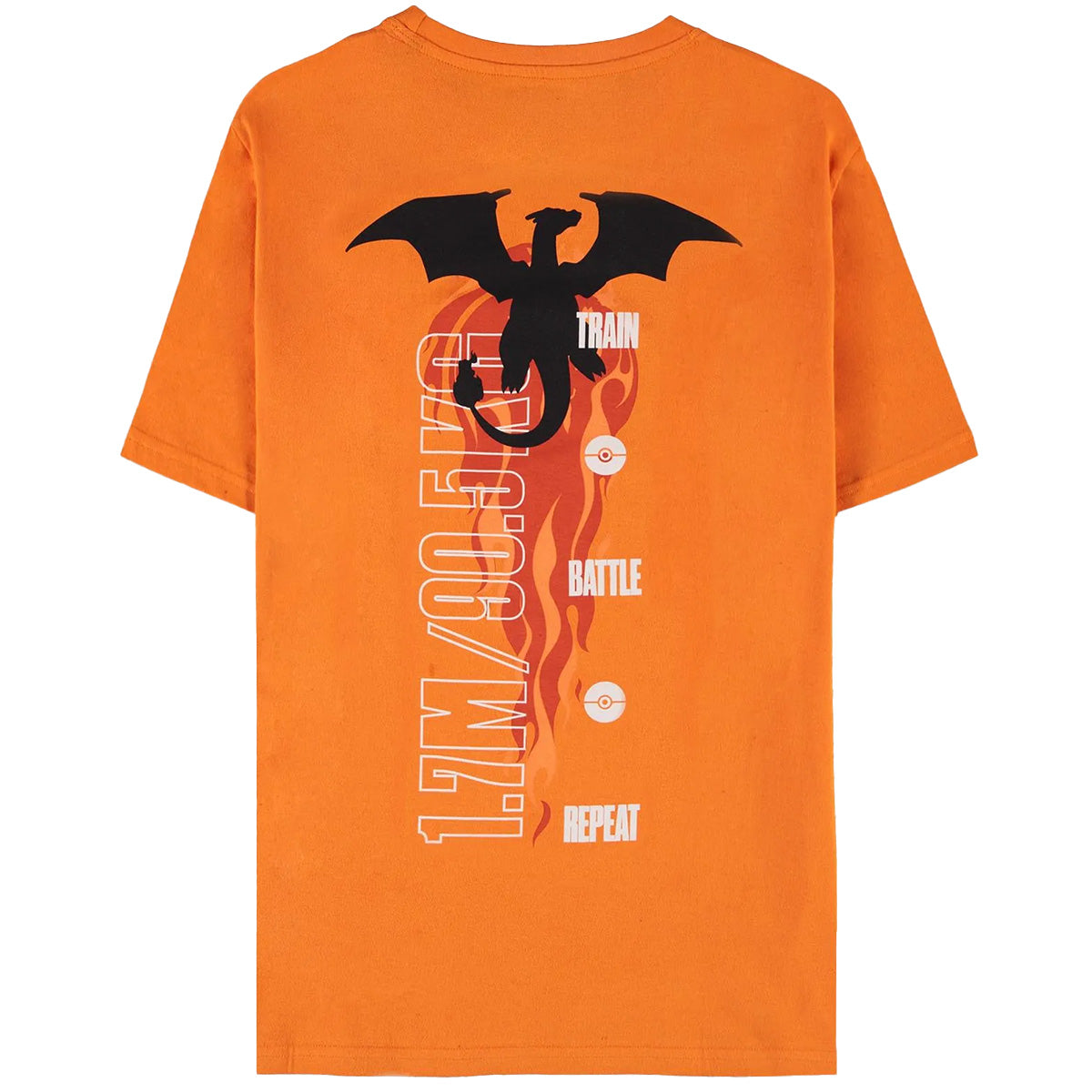 pokémon - charizard - men's short sleeved t-shirt - m