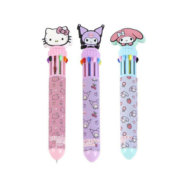 penna multicolore - hello kitty - modello assortito