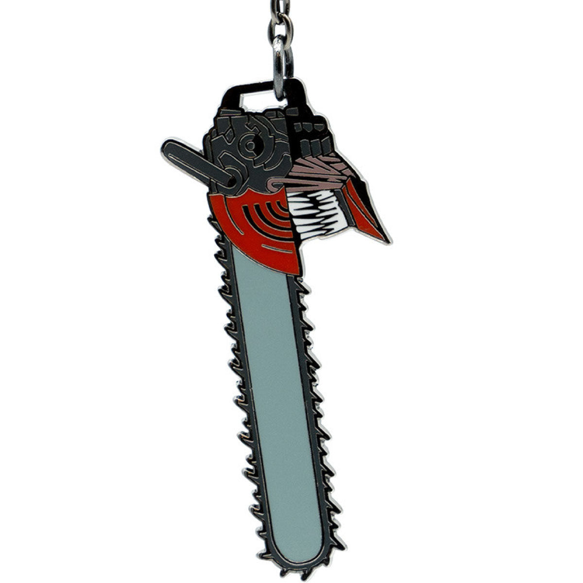 chainsaw man - keychain - chainsaw man head