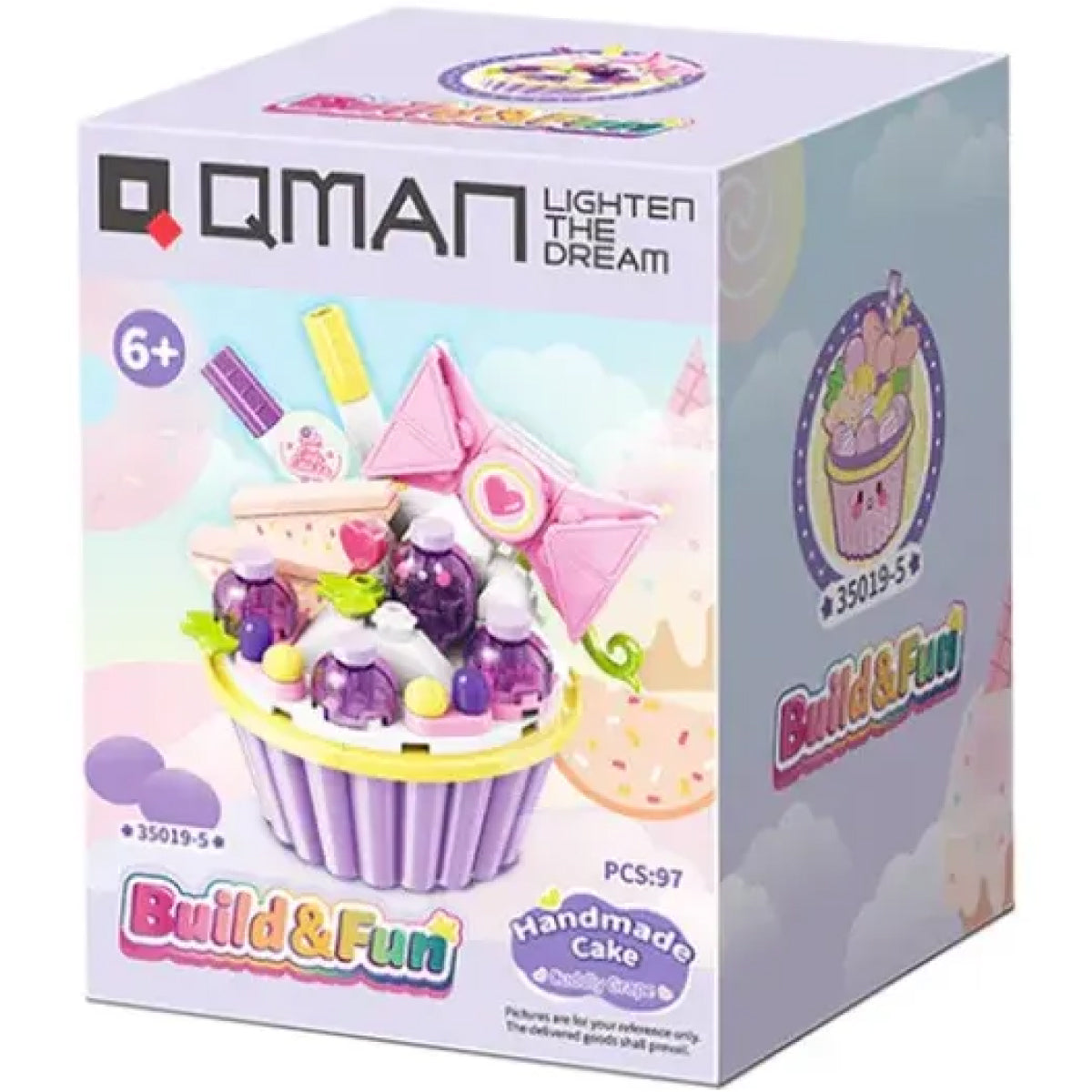 handmade cake - cute cuddly grape
