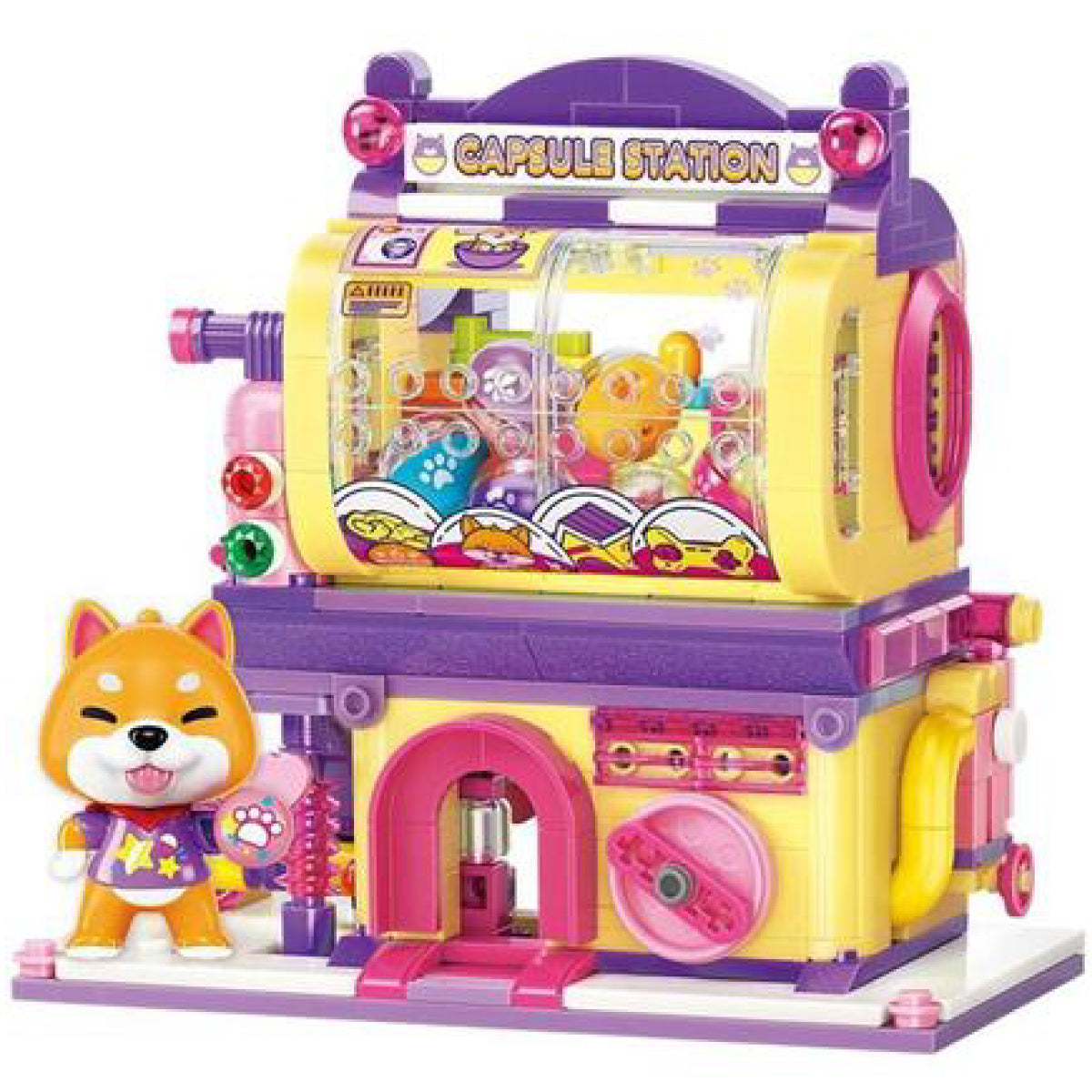 lovely street - shiba inu gashapon machine