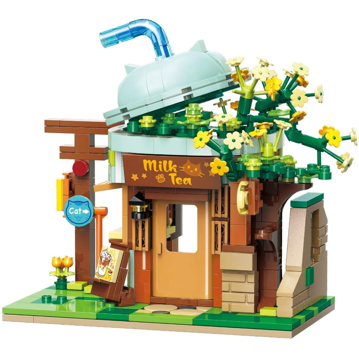 lovely street - ash cat milk tea shop