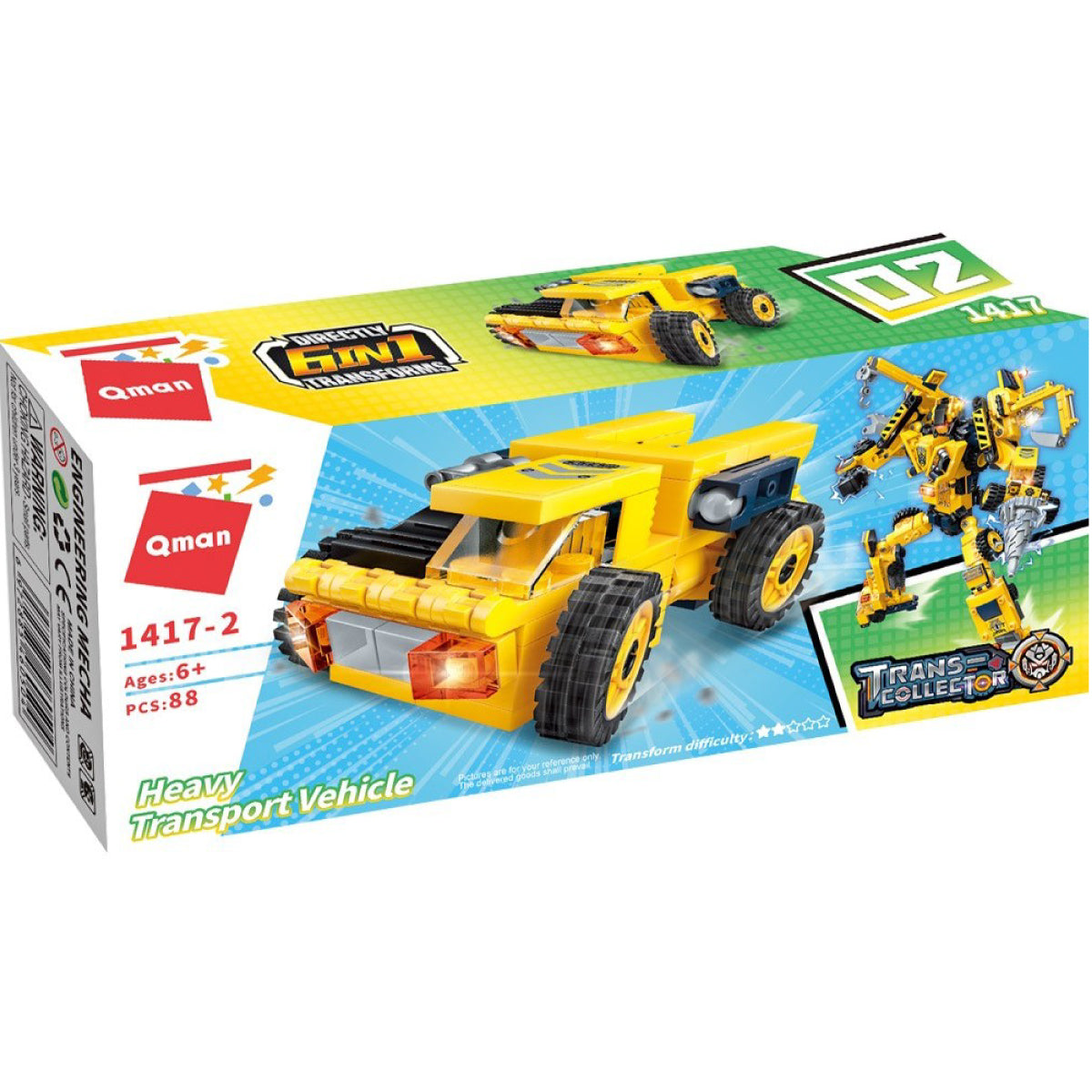 engineering mecha - camion da cantiere con cassone