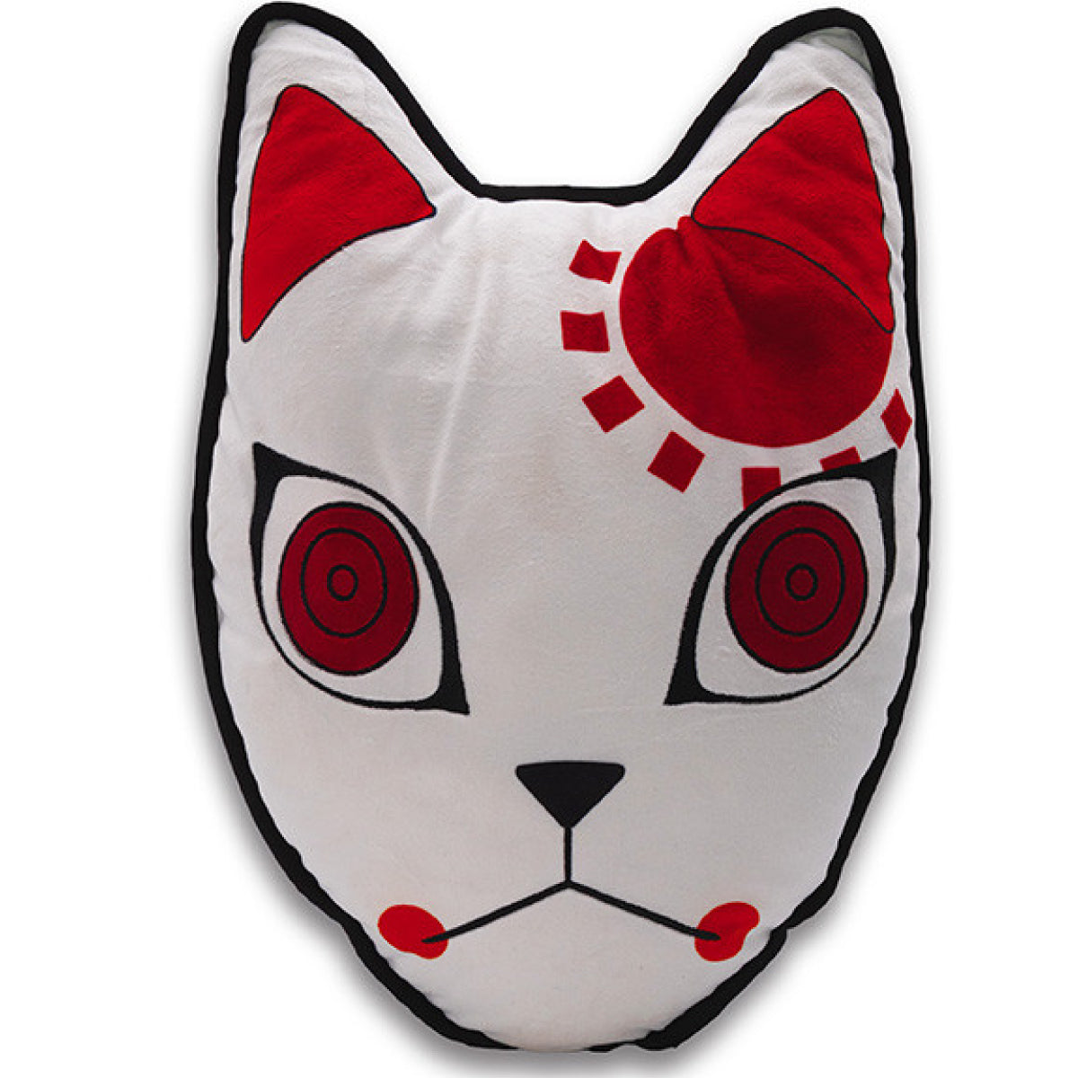 demon slayer - warding mask - cuscino 40cm