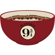 harry potter - ciotola in ceramica - platform 9 3/4