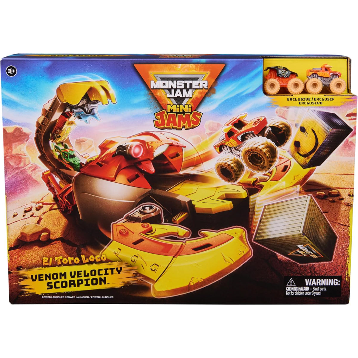 monster jam - mini scorpion set