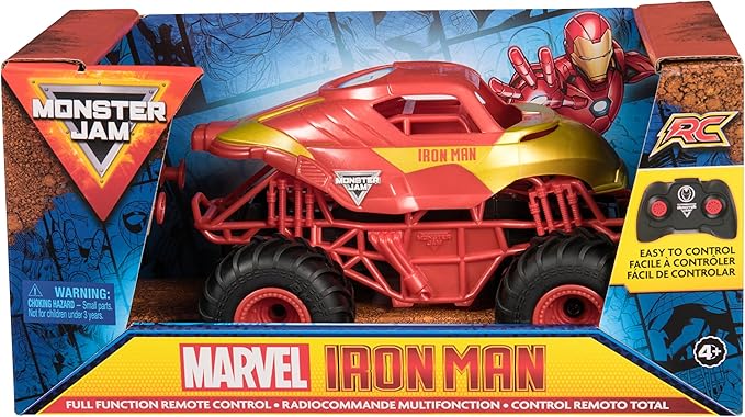 monster jam - monster truck radiocomandato - iron man
