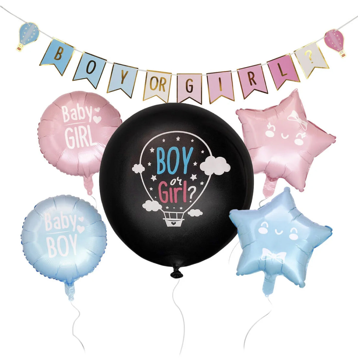 kit per festa gender reveal