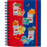 pokemon - notebook a5 - blu & red partners