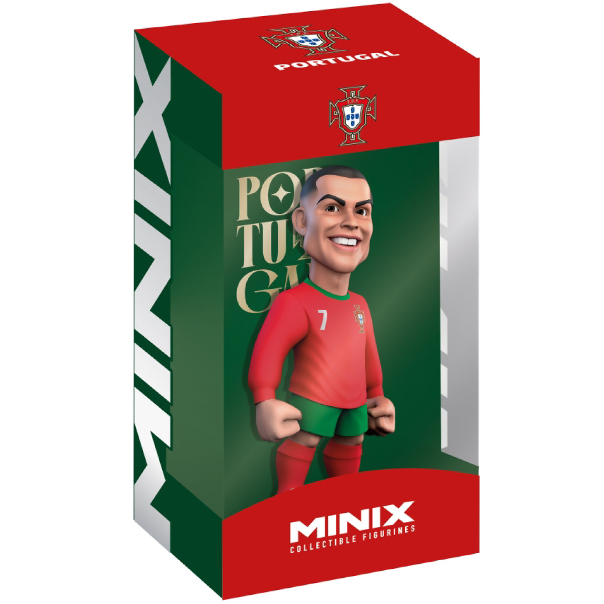 portogallo - cristiano ronaldo - minix collectible figurines
