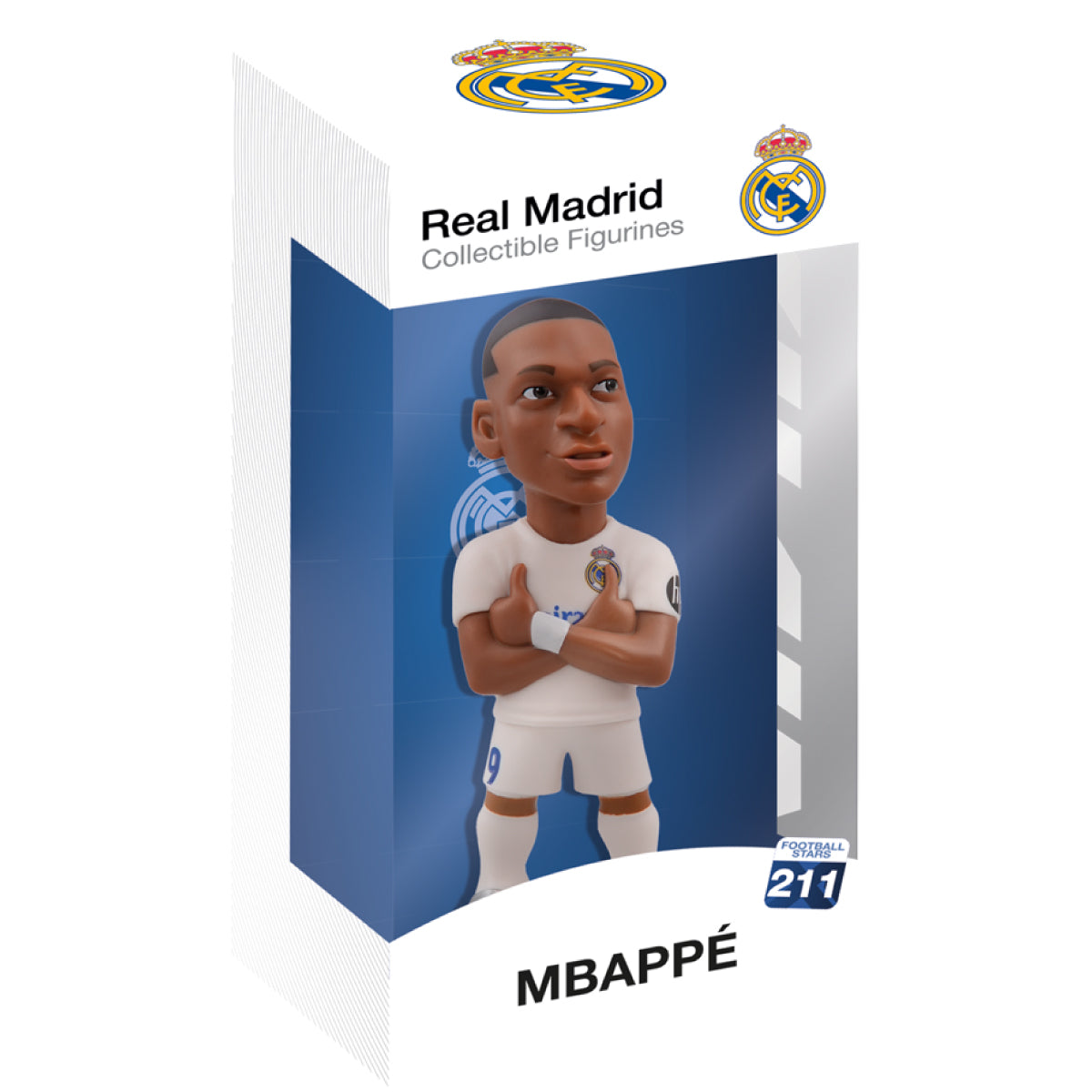 real madrid - mbappé - football stars 211 - minix collectibles figurines