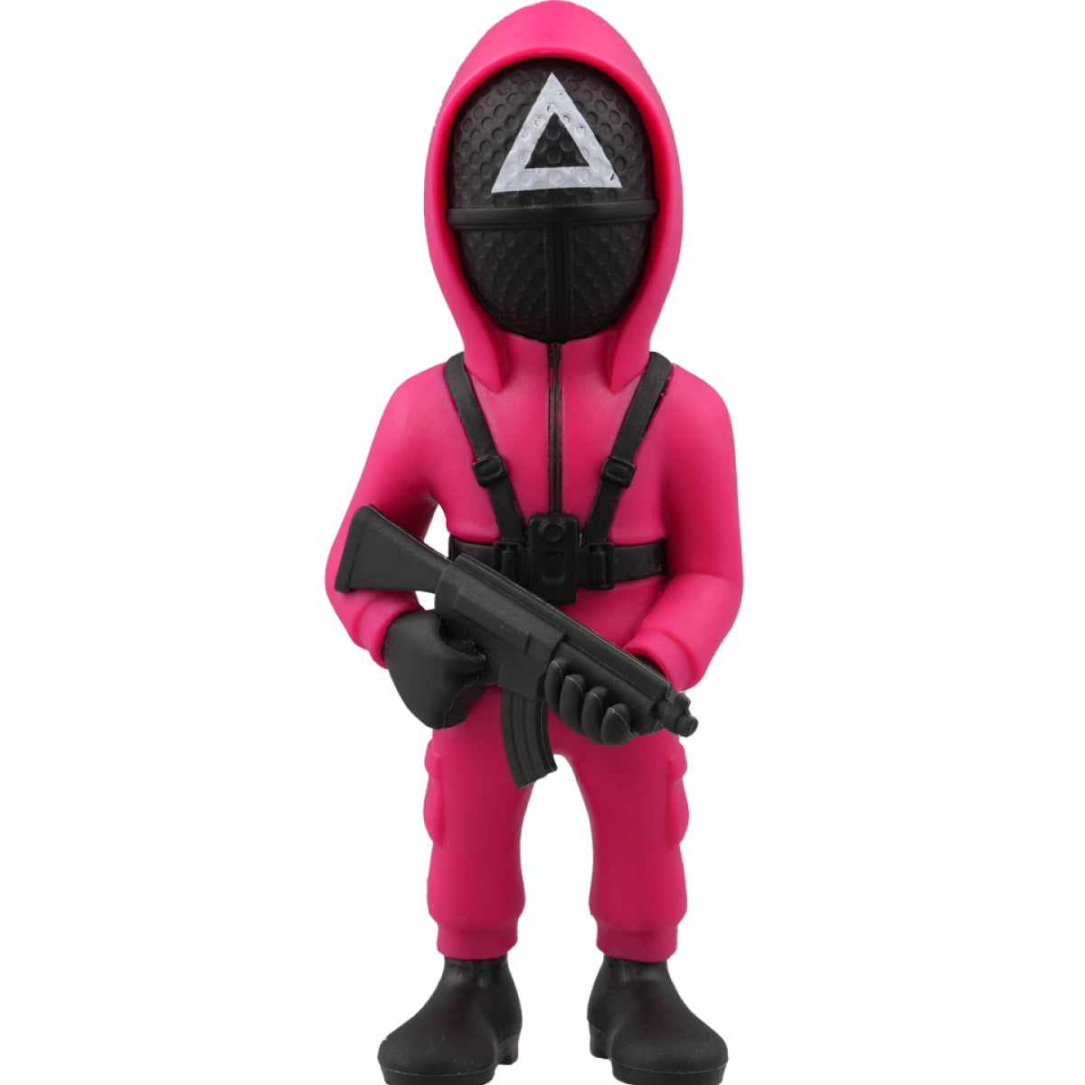 squid game - masked triangle guard - tv series 157 - minix collectible figurines