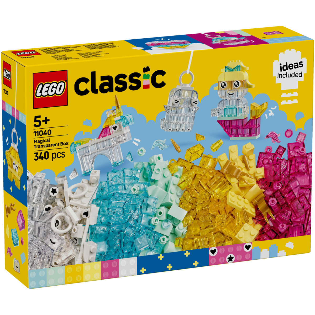 LEGO Classic 11040 scatola magica trasparente
