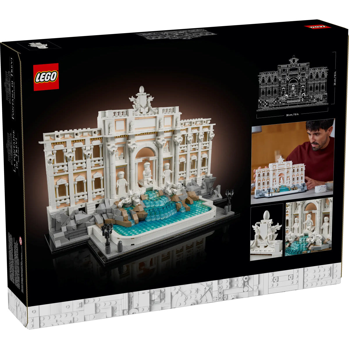 LEGO Architecture 21062 fontana di trevi