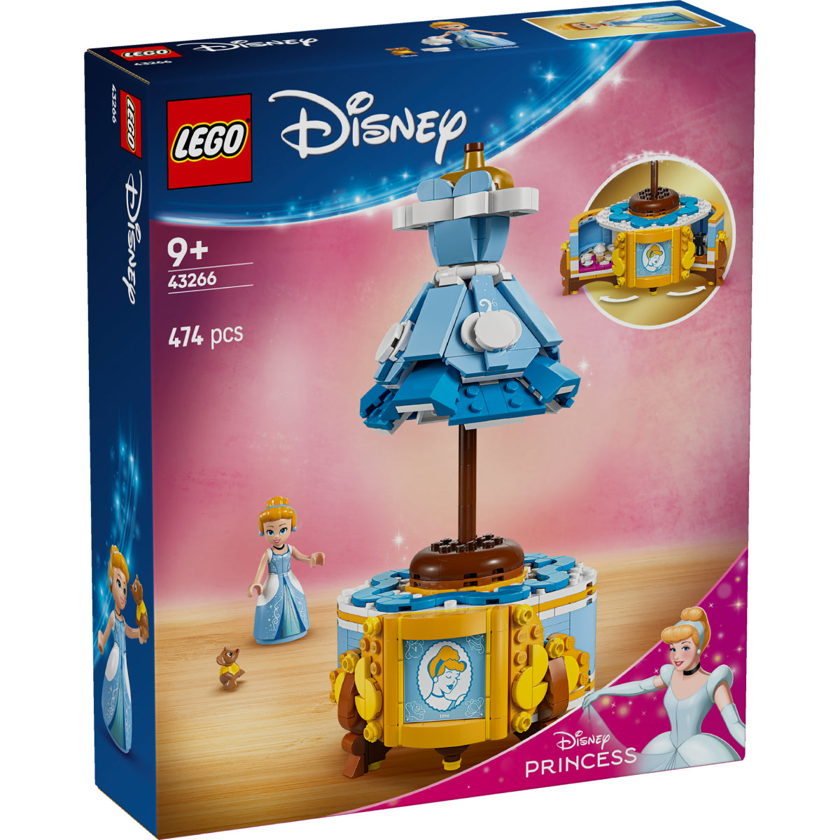 LEGO Disney Princess 43266 abito di cenerentola