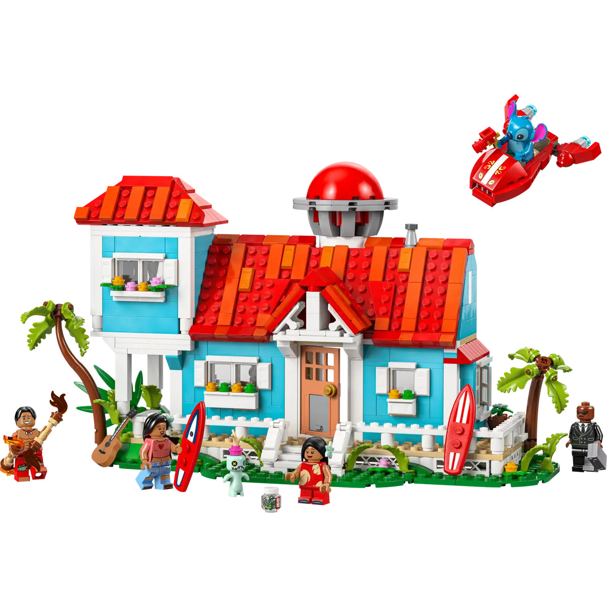LEGO Disney Classic 43268 casa sulla spiaggia di lilo & stitch
