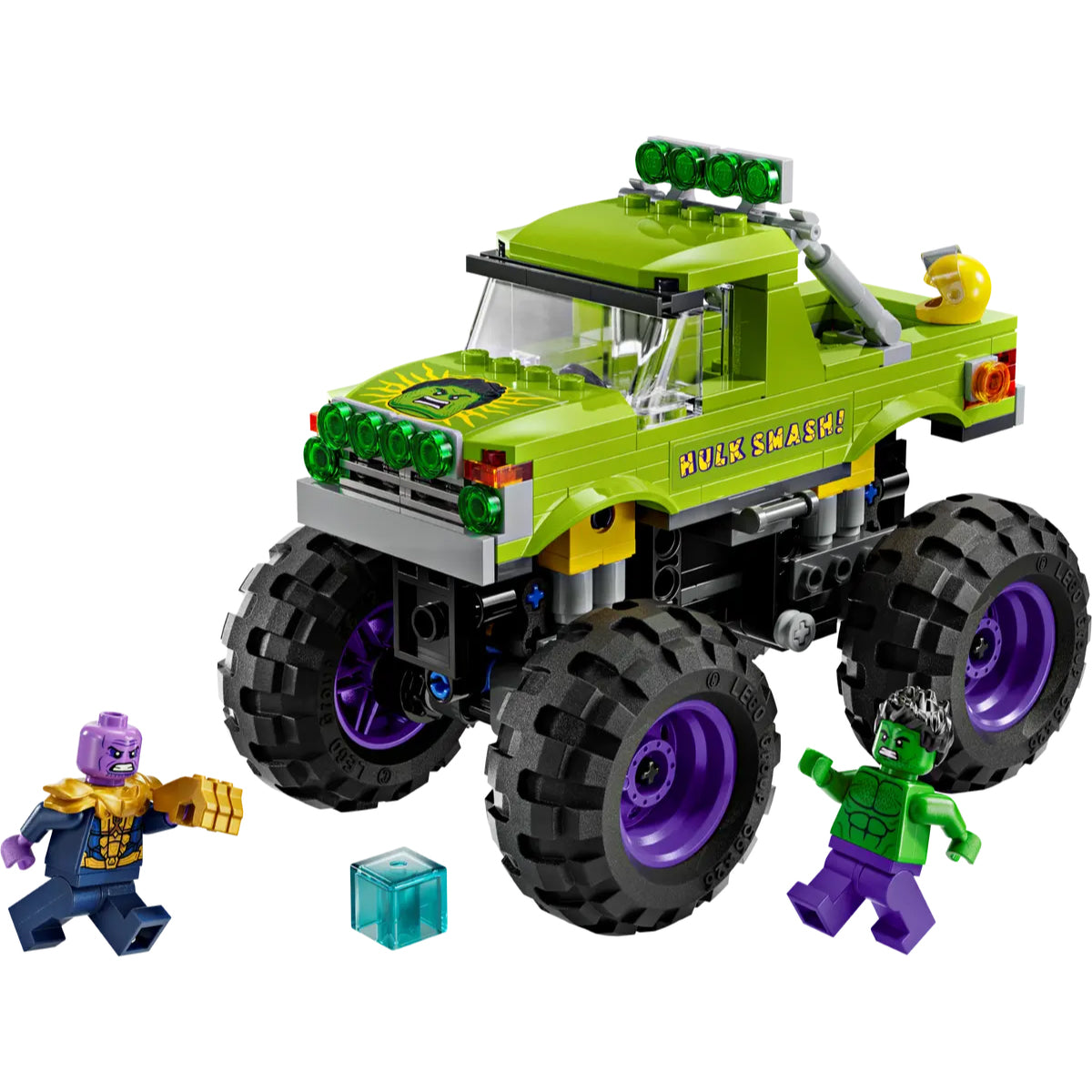 LEGO Super Heroes 76312 truck di hulk contro thanos