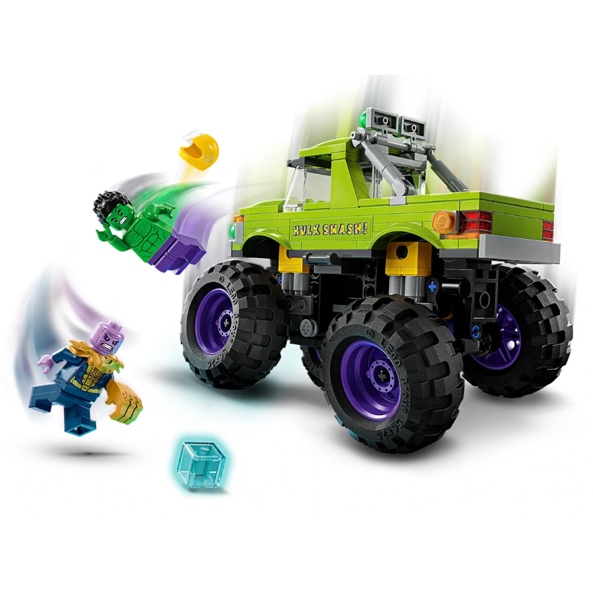 LEGO Super Heroes 76312 truck di hulk contro thanos