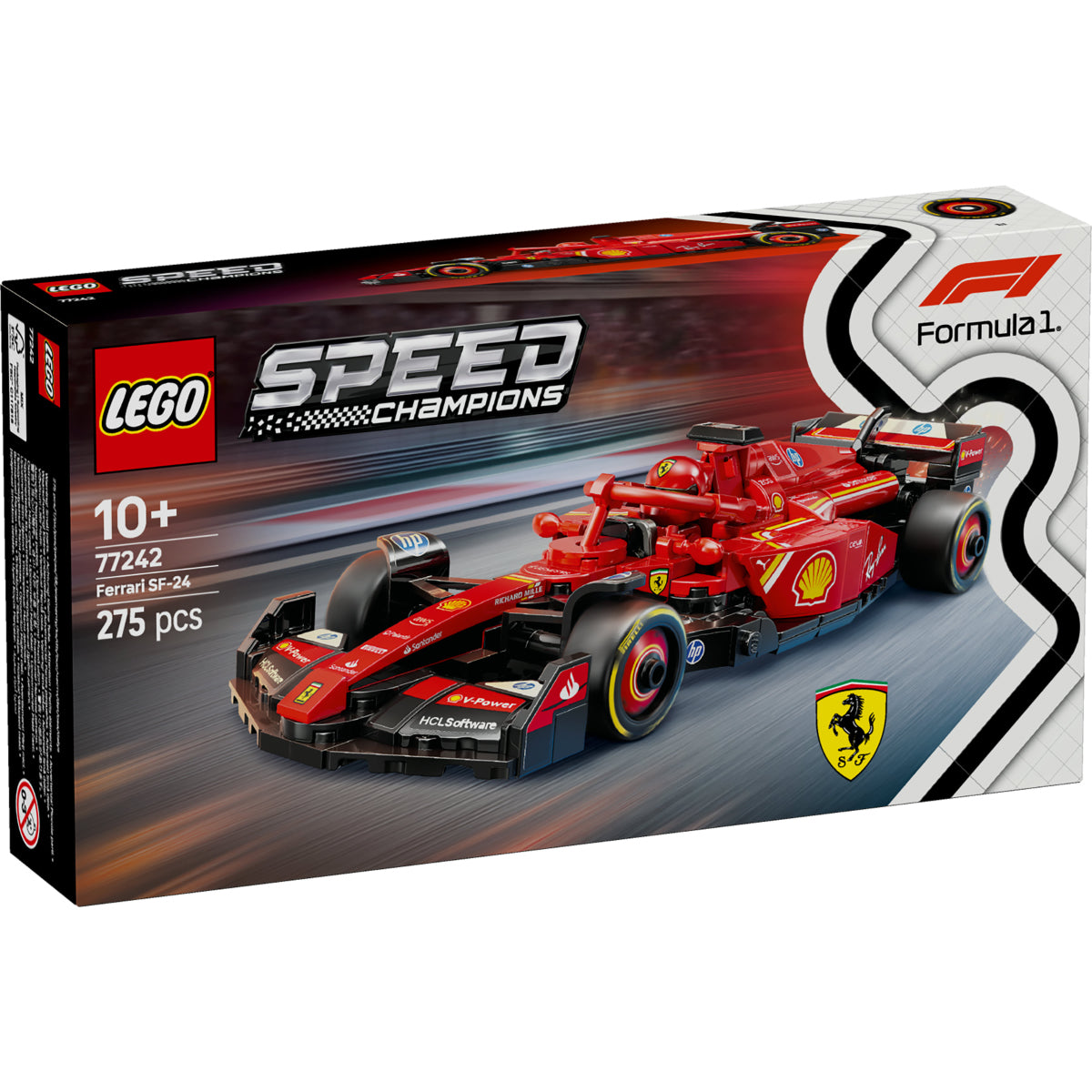 LEGO Speed Champions 77242 auto da corsa f1 ferrari sf-24