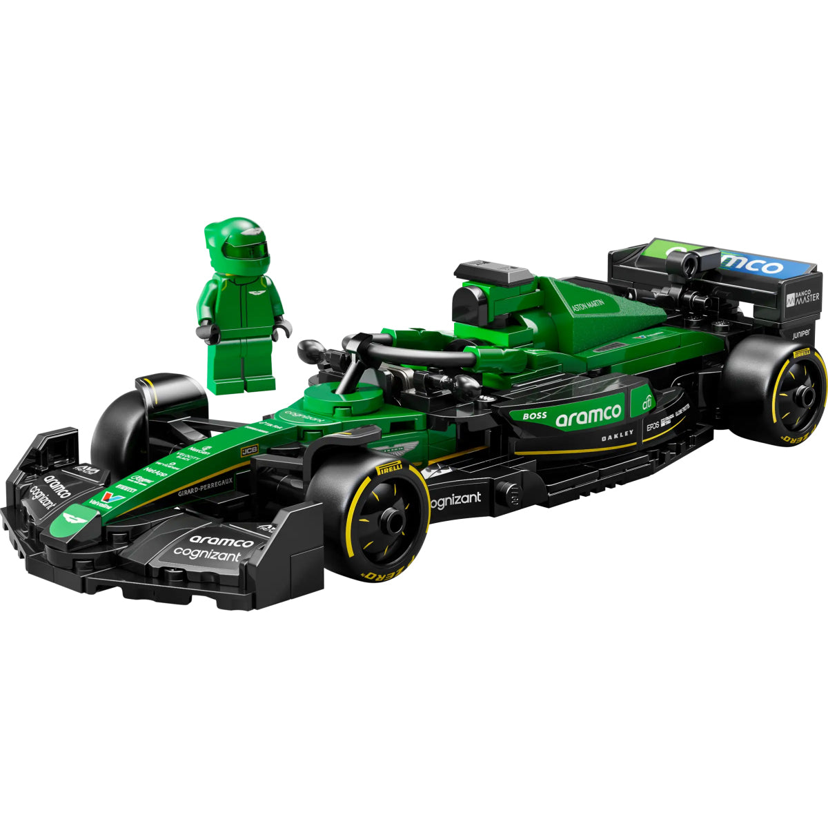 LEGO Speed Champions 77245 auto da corsa aston martin aramco f1 amr24