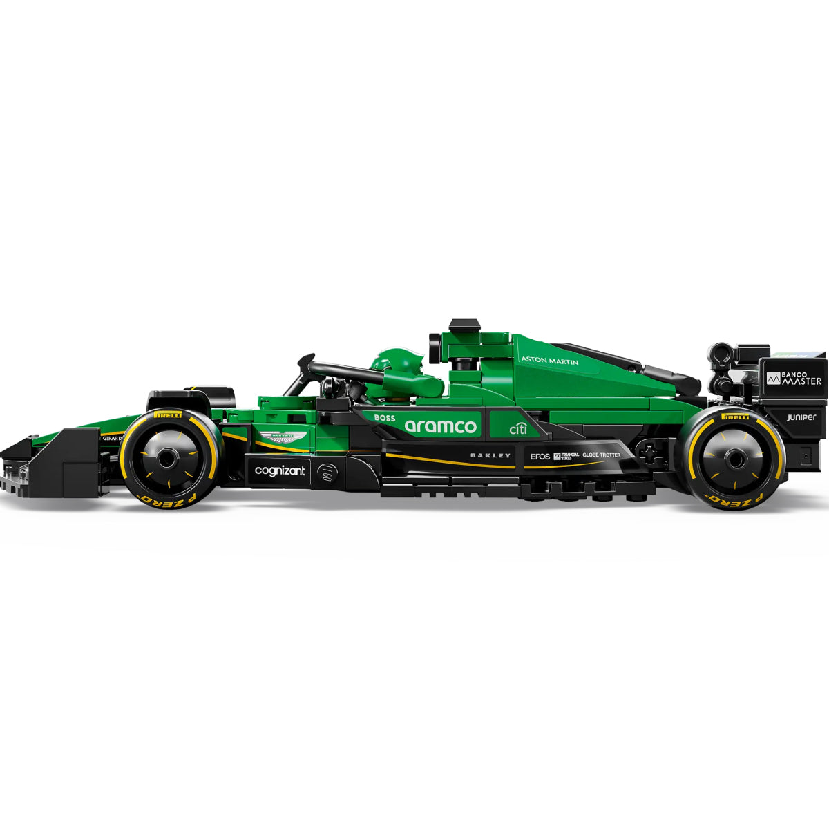 LEGO Speed Champions 77245 auto da corsa aston martin aramco f1 amr24